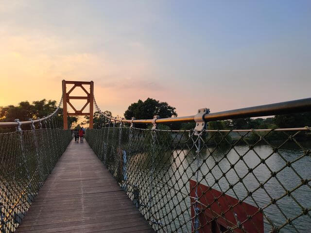 葫蘆埤自然公園吊橋