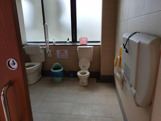 南瀛親子館親子廁所