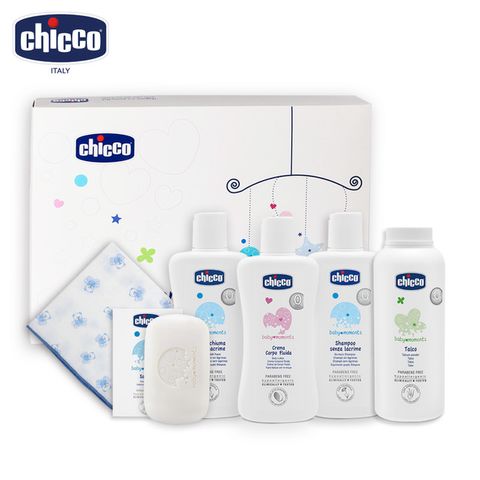 義大利 Chicco 寶貝嬰兒沐浴護膚禮盒 